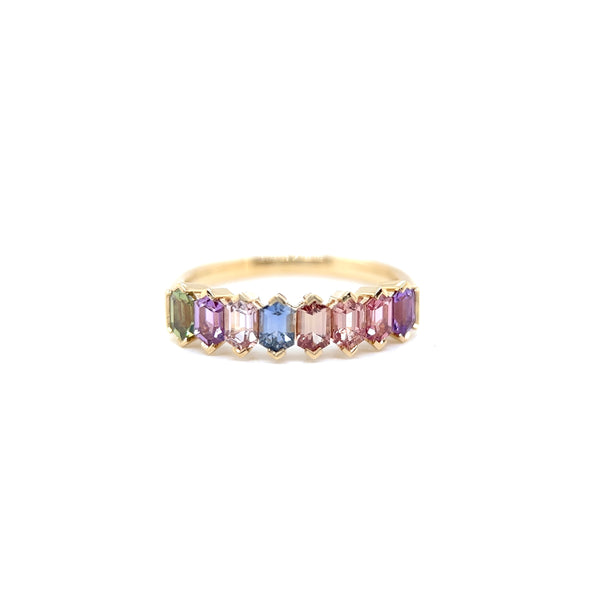 Aurora Multicolour Sapphire Ring