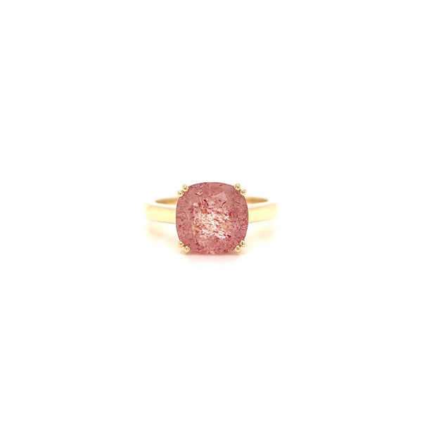 Cherry Quartz Ring