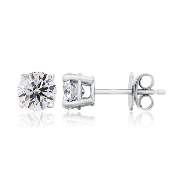 Lab-Grown Diamond Stud Earrings 0.75ct