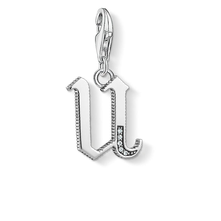 Thomas Sabo Charm Pendant "Letter U Silver"