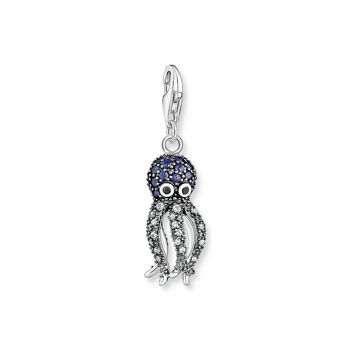Charm pendant octopus with blue stones  | THOMAS SABO Australia