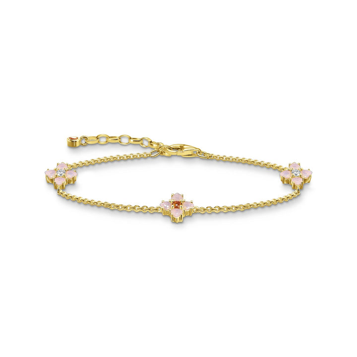 Thomas Sabo Bracelet Flower Gold | The Jewellery Boutique