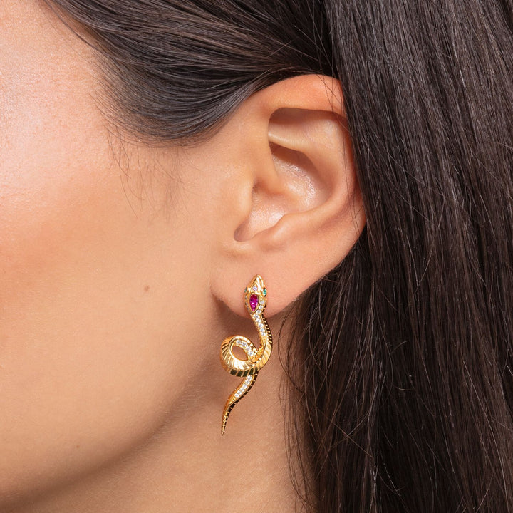 Thomas Sabo Earrings Snake | The Jewellery Boutique