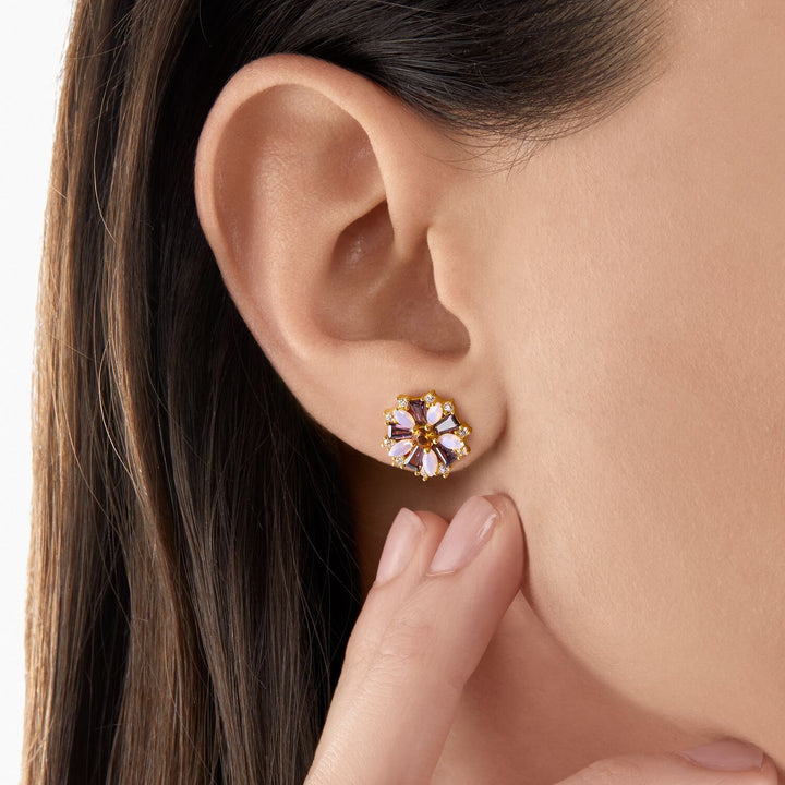 Thomas Sabo Ear Studs Flower Gold | The Jewellery Boutique