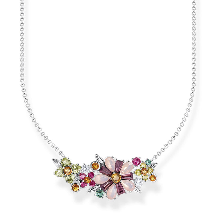 Thomas Sabo Necklace Flowers Silver | The Jewellery Boutique