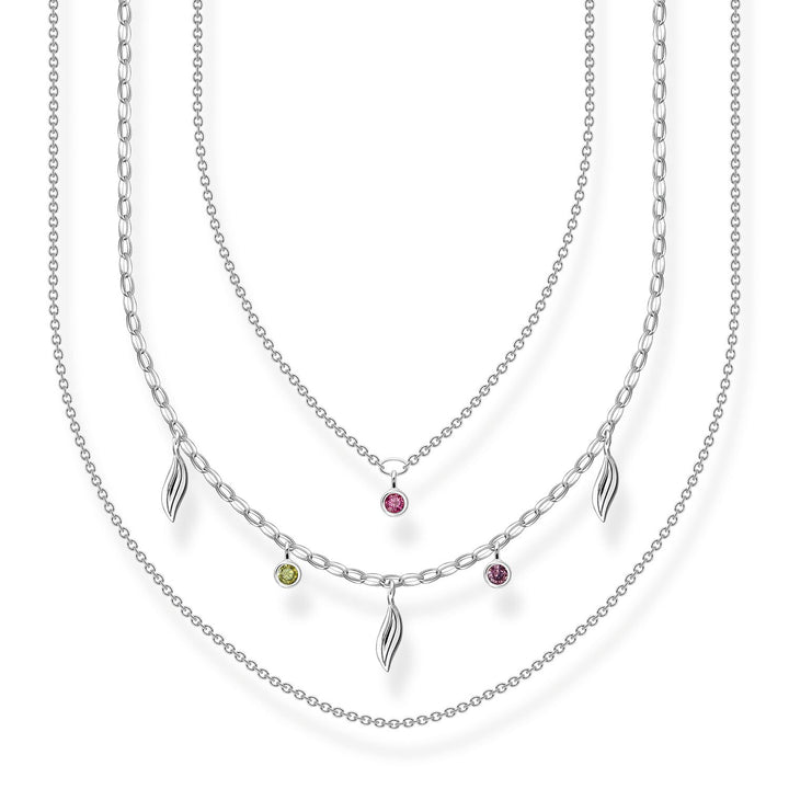 Thomas Sabo Necklace Leaves Silver | The Jewellery Boutique