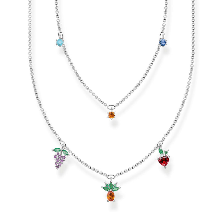 Thomas Sabo Necklace Fruits  Silver | The Jewellery Boutique