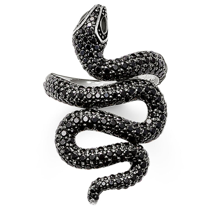 Thomas Sabo Ring "Black Snake Pave"