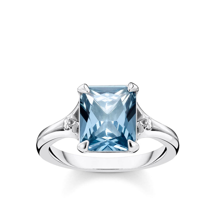 Thomas Sabo Ring Blue Stone | The Jewellery Boutique