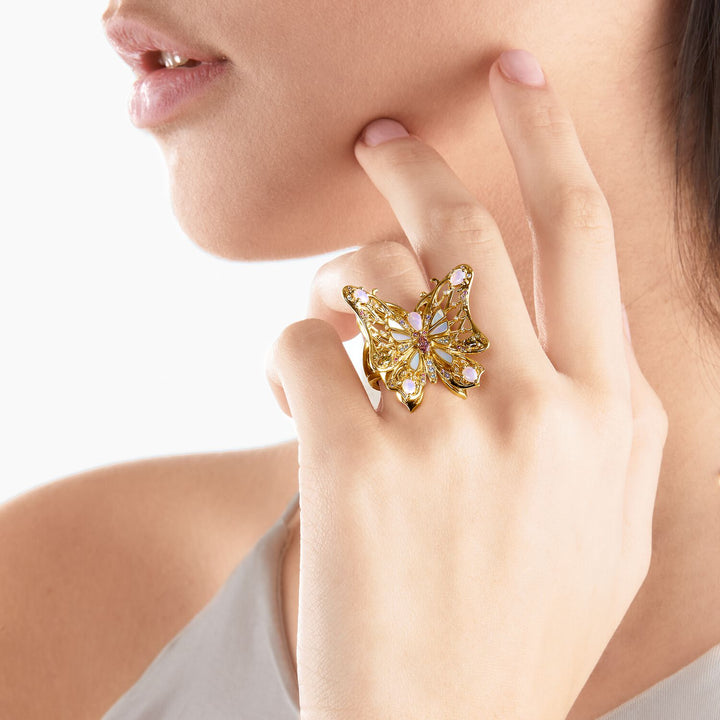 Thomas Sabo Ring Butterfly Gold | The Jewellery Boutique