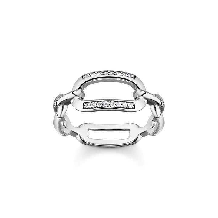 Thomas Sabo Ring links silver